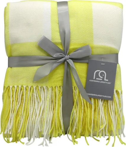 Miniatura 8 de Mantas – Manta de Cuadros Búfalo – Manta Clásica Decorativa – Cómoda y Ultra Suave – Ligera y para Interiores y Exteriores – Ideal para Sala