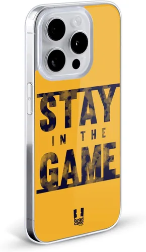 Miniatura 2 de Head Case Designs Stay in The Game Power Statement Gel Case [Military Grade Protection] Compatible with Apple iPhone 13 and Compatible with MagSafe