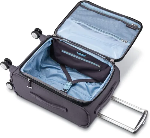 Miniatura 2 de Samsonite Solyte DLX Softside - Equipaje extensible con ruedas giratorias, Gris mineral), 123567-1560