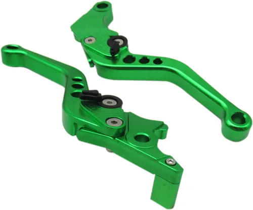 Miniatura 3 de BLUE ELF Palanca de embrague de freno corto CNC 6 posiciones verde para Honda CBR250R 2011-2013, CBR300R 2014-2016, CB300F/FA 2014-2016