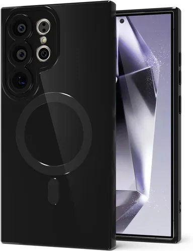 Miniatura 43 de Svanove para Samsung Galaxy S22 Funda de teléfono de silicona magnética, compatible con Magsafe, linda para mujeres, brillante color brillante, gel