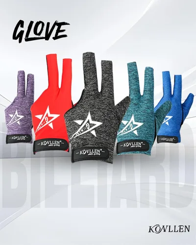 Miniatura 2 de KONLLEN Billiards Gloves for Left Hand/Right Hand L/XL Pool Gloves Professional Non-Slip Adjustable Breathable Snooker Gloves Popular Sizes for Men