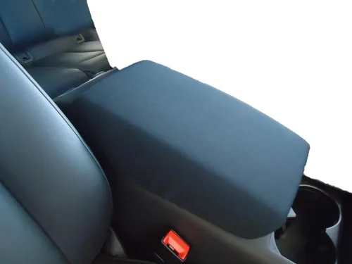 Miniatura 8 de Car Console Covers Plus Hecho a mano en Estados Unidos, diseñado para Jeep Grand Cherokee 2010-2021 de neopreno para reposabrazos de automóvil, Negro