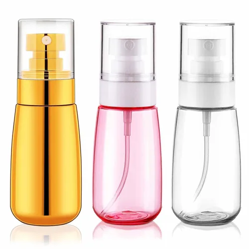 Miniatura 19 de Cosywell Botella de aerosol de niebla fina aprobada por la TSA 3.4 oz 100 ml Paquete de 3 envases de viaje recargables de cosméticos vacíos Botella
