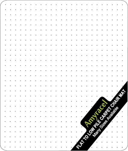 Miniatura 12 de Amyracel Tapete para silla para suelo de madera dura, 36" x 48" tapete para silla de escritorio de computadora, tapete protector de piso de oficina