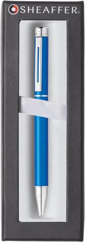 Miniatura 2 de Sheaffer 200 Bolígrafo cromado, azul metálico mate (E2915551)