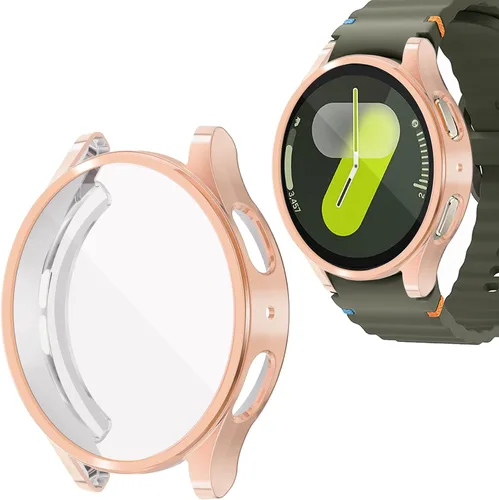 Miniatura 16 de Funda para Samsung Galaxy Watch 7 de 1.575 pulgadas, protector de pantalla flexible y suave de TPU para accesorios Galaxy Watch 7