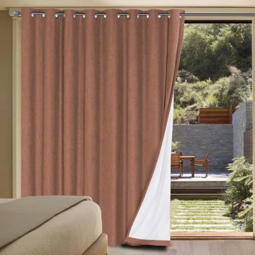 Miniatura 106 de H.VERSAILTEX Cortinas opacas de lino de 72 pulgadas de largo, 100% absolutamente opacas, con aislamiento térmico, con textura de lino, cortinas