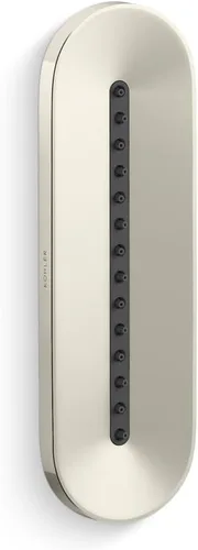 Miniatura 10 de KOHLER 26300-G-CP Statement - Aerosol de pared de ducha semiempotrado Vichy de una sola función, 1.75 GPM, cromo pulido
