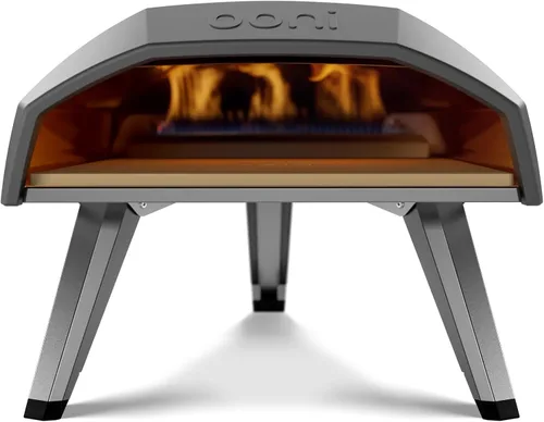 Miniatura 10 de Horno de pizza Ooni Koda 2 de gas – Horno de pizza al aire libre de 14" cocina pizza en 60 segundos, incluye regulador de 28 mBar y manguera de gas