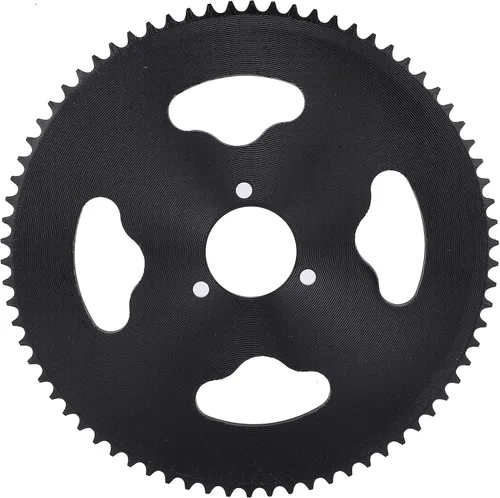 Piñón trasero de acero T8F 74T, piñón trasero de 1.181 in, piñón trasero de motocicleta para motocicleta pequeña, vehículo todo terreno