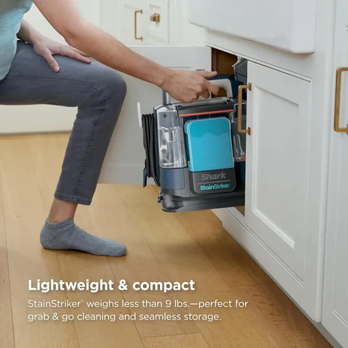 Miniatura 9 de Shark StainStriker - Limpiador portátil para alfombras, tapicería y alfombras de área, herramienta XL de regalo y solución de limpieza