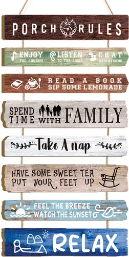 Miniatura 11 de HLNIUC Decoración de pared temática deportiva, letrero de madera de fútbol (3.5 x 12 pulgadas), letrero de madera inspirador de «Never Give Up»