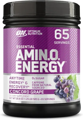 Miniatura 25 de Optimum Nutrition Amino Energy - Polvo energético para antes del entrenamiento con té verde, BCAA, aminoácidos, extracto de café verde, sabor