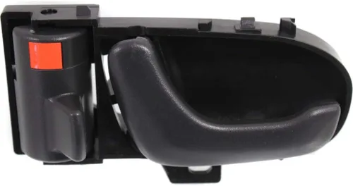 Miniatura 2 de Para Geo Metro 1992 1993 1994 Manija de puerta interior delantera, lado del conductor texturizado negro Con botón de bloqueo de puerta Recorte