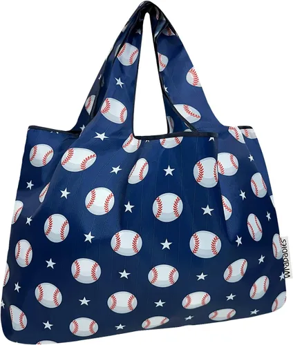 Miniatura 37 de allydrew Bolsas de comestibles reutilizables de nailon plegables grandes