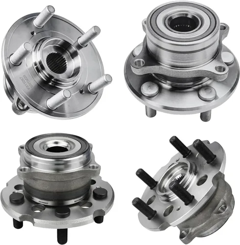 Miniatura 41 de Detroit Axle - Kit de nudillos de dirección delantera izquierda para Ford Edge Lincoln MKX 07-10, cojinete de rueda del lado del conductor, nudillo
