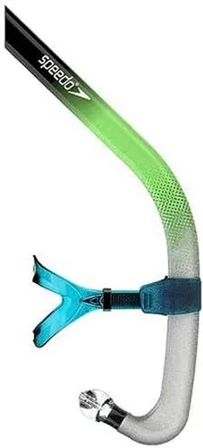 Speedo Esnórquel de Entrenamiento de Natación Unisex para Adultos Cabeza de Bala Transparente/Bitmax Hipersónico Azul