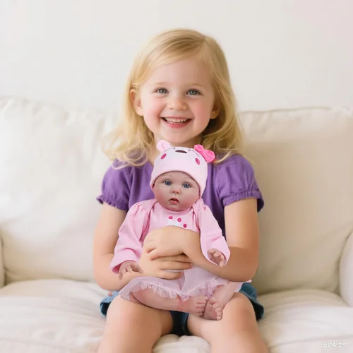 Miniatura 5 de CHAREX Muñecas Reborn de bebés recién nacidos realistas - Muñeca de bebé recién nacida realista de 20 pulgadas, cuerpo suave, muñecas de bebé