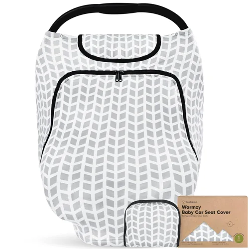 Miniatura 14 de KeaBabies Funda de asiento de automóvil de invierno para bebé, recién nacido, ajuste universal, fundas de asiento de automóvil para bebé, niña