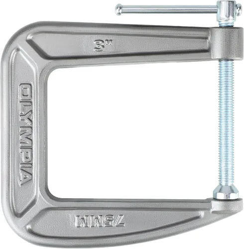 Olympia Tools Abrazadera C, 38-134, (3" X 4.5")