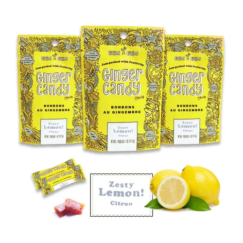 Miniatura 22 de Gem Gem Ginger Candy - Dulces de jengibre para masticar