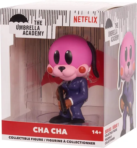 Miniatura 2 de The Umbrella Academy Figura coleccionable estilizada, Cha Cha, figura de 3 pulgadas de alto, juguetes para niños a partir de 14 años Just Play