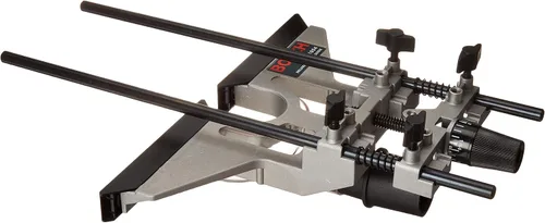 Miniatura 3 de Bosch RA1151 – Pasador y cono de centrado de la sub-base de la rebajadora con guía lateral de rebajadora de lujo Bosch con campana de extracción