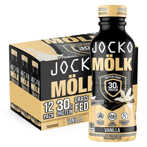 Miniatura 2 de Jocko Fuel Paquete de batido de proteínas - Vainilla y chocolate (24 unidades)