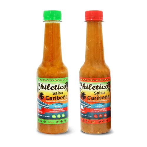 Miniatura 5 de Chiletico - Salsa Caribeña de Costa Rica - Suave, 10.5 fl oz, paquete de 1 Chile suave