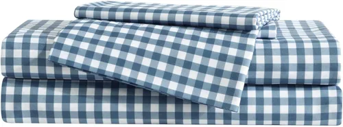 Miniatura 19 de Eddie Bauer Juego de sábanas para niños tamaño individual XL, ropa de cama de microfibra ultrasuave con sábana bajera totalmente elástica, juego