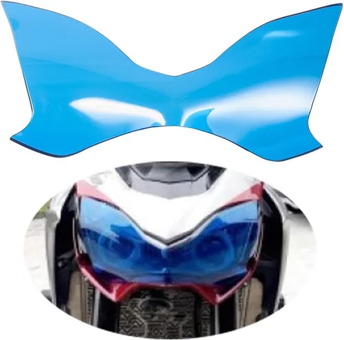 Miniatura 6 de Cubierta protectora para faros delanteros de motocicleta, accesorios de carenado para Z900 2017-2019 (azul)