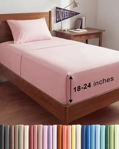 Miniatura 187 de Sábanas King divididas con bolsillos extra profundos, sábanas transpirables y refrescantes de 5 piezas, sábanas de lujo para hotel, suaves, sin 22