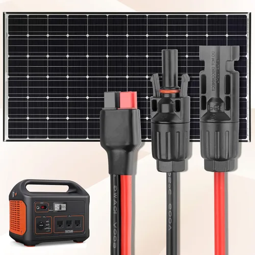 Miniatura 8 de Kit de conector de cable de panel solar 10 AWG, compatible con conector solar y conector Anderson para RV, Goal Zero Yeti, Renogy generador solar