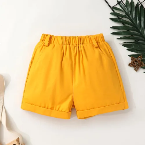 Miniatura 33 de JEELLIGULAR Conjunto de ropa de verano para bebé niño de manga corta con botones y pantalones cortos, trajes casuales para caballeros de 1 a 6 años