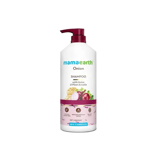 Miniatura 9 de MAMAEARTH Champú de cebolla con queratina de cebolla y plantas 8.45 fl oz (8.5 fl oz)