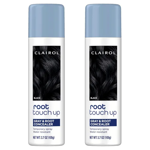 Miniatura 18 de Clairol Spray de coloración temporal para retoque de raíz, color de cabello negro, paquete de 1