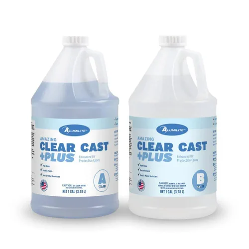 Miniatura 8 de Alumilite Amazing Clear Cast Plus (1 galón) Resina epoxi de alto brillo segura para alimentos con resistencia a los rayos UV, perfecta
