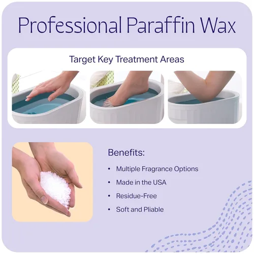 Miniatura 4 de Therabath Recambio de cera de parafina – Termoterapia – Uso para aliviar molestias de artritis, músculos rígidos y piel seca – para manos, pies
