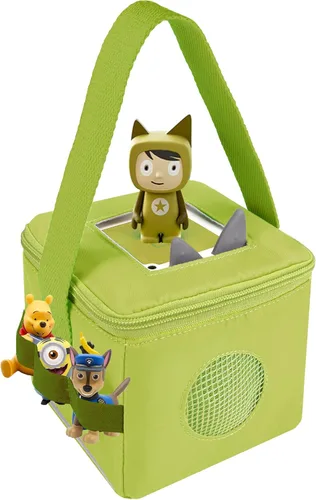 Miniatura 15 de Annmore Estuche de transporte para Toniebox, organizador de almacenamiento para reproductor de audio y figuras, compatible con versiones 1 y 2 (azul)