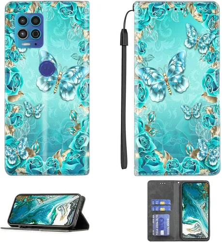 Miniatura 108 de Funda para Moto One Zoom compatible con Motorola One Zoom Phone Case Flip Stand Cover Magnetic Close YHD