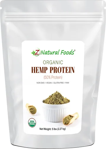 Miniatura 11 de Z Natural Foods Proteína de semilla de calabaza orgánica en polvo, suplemento de fibra densa en nutrientes, proteína de calabaza vegana en polvo