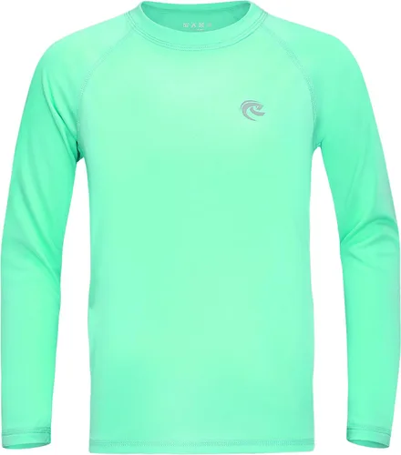 Miniatura 26 de Camiseta de natación de manga larga UPF 50+ para niños, paquete de 1 o 2 unidades de protección solar UV Rash Guard, camisetas de agua SPF