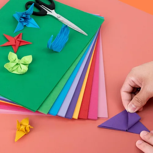 Miniatura 4 de Oleitodh Cartulina de colores a granel 150 hojas, 30 colores surtidos, papel de cartulina de 12 x 12 pulgadas, 180 GSM, perfecto para Cricut