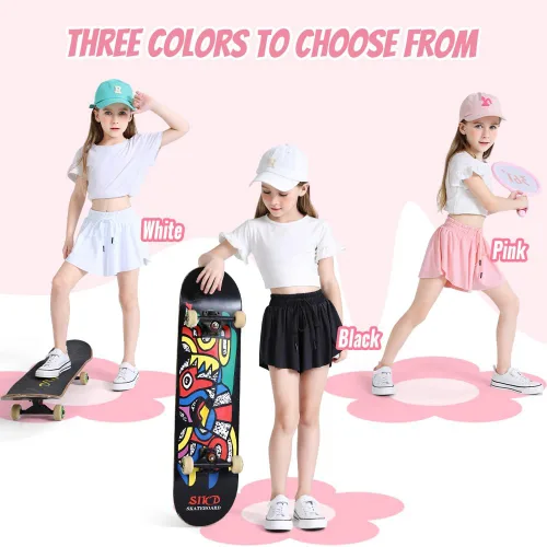 Miniatura 5 de Monbessi Girls Butterfly Flowy Shorts Kids Athletic Running Shorts with Spandex Liner 2 in 1 Shorts for 4-12 Years