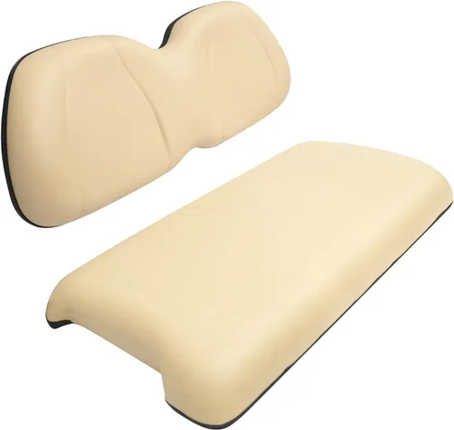 Miniatura 9 de Cojines de asiento delantero de repuesto para carrito de golf EZGO TXT 1994-2013 estilo de fábrica, 2 juegos que contienen respaldo y asiento