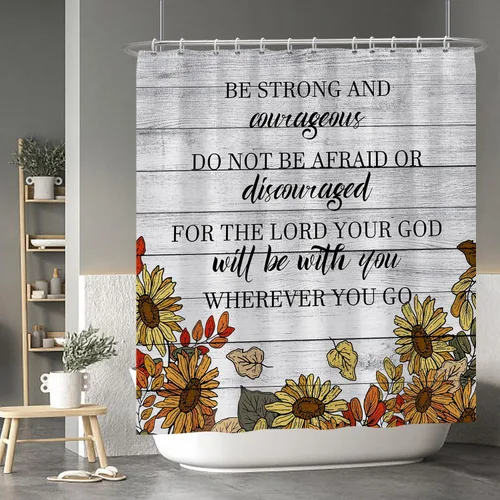Miniatura 144 de Baocicoo - Cortina de ducha de abeja de miel, diseño de abeja de caricaturas, pista voladora, rústica, floral, para baño, decoración de bañera