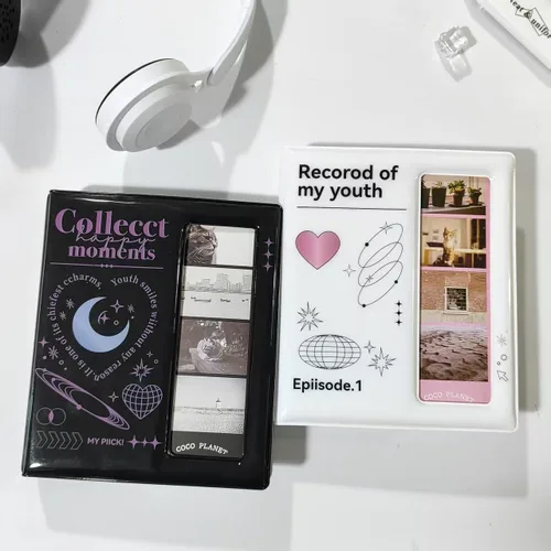 Miniatura 2 de Carpeta A5 de 6 anillas, carpeta de tarjetas fotográficas Kpop, carpeta A5, carpeta de tarjetas de fotos, 30 hojas, 240 bolsillos, álbum de fotos