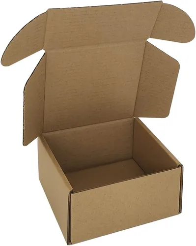 Miniatura 21 de Sobres corrugados de 5 x 5 x 2 pulgadas, paquete de 25, cajas de envío de cartón, color blanco (CM552-25)