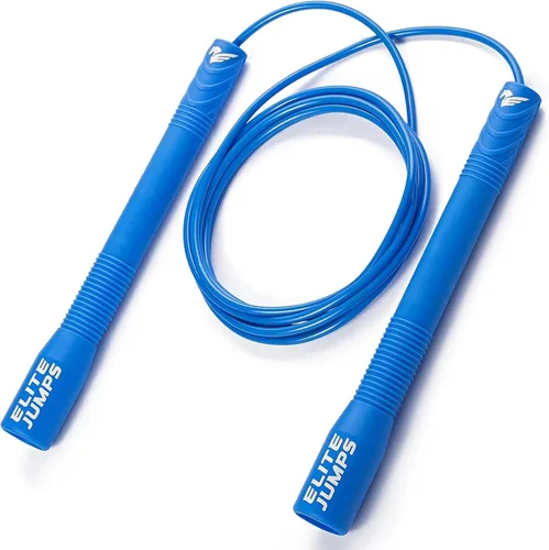 Miniatura 12 de Fit Plus Pro Freestyle - Cuerda de saltar de PVC para trucos, asas largas con cinta de agarre antideslizante, cuerdas de saltar para adultos
